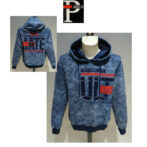 ダメージパーカー大きいサイズ3L