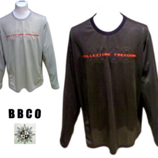 ビビコ (3L) メンズ 春夏 2024 合繊 長袖Ｔシャツ 52・3L サイズ グレー・黒 ポリエステル生地 紳士服 大きいサイズ 30代 40代 50代 60代 新品 正規品 BBCO