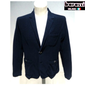 バラシ (3L) メンズ 春夏 50%OFF パイル ジャケット 52 (3L) 白 日本製生地 ノーベント パイル生地 大きいサイズ キングサイズ 紳士服 barassi 現品限り