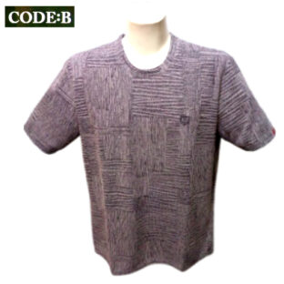 コードビー 春夏 2024 半袖ニット 50 (LL) ~ 46 (M) サイズ グレー Tシャツ メンズ 紳士服 大きいサイズ 30代 40代 50代 60代 ギフト バラシ CODE-B