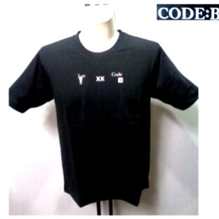 コードビー 春夏 2024 Tシャツ 半袖カットソー 50 LL ~ 46 M サイズ 黒 綿100% メンズ 紳士服 大きいサイズ 30代 40代 50代 60代 ギフト バラシ CODE-B